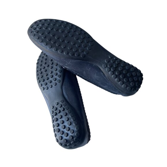 Van Eli Blue Leather Loafers Flats - 8N - Picture 7 of 7